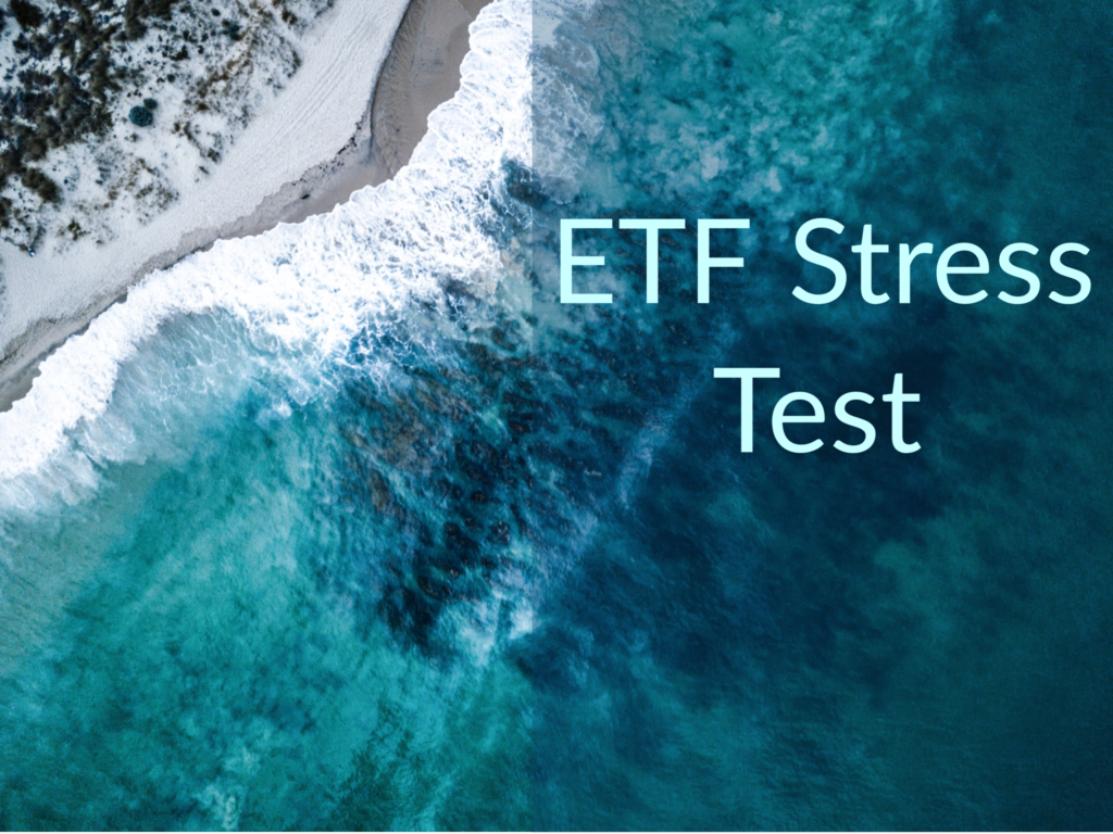 Ocean. Text says "ETF Stress test"